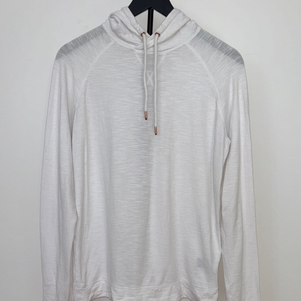 Good Man Brand White Hooded Pullover